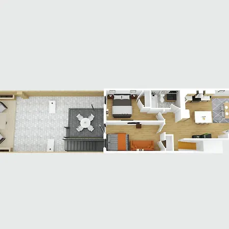 Modern 2br Basement Brooklyn And Backyard Apartment *