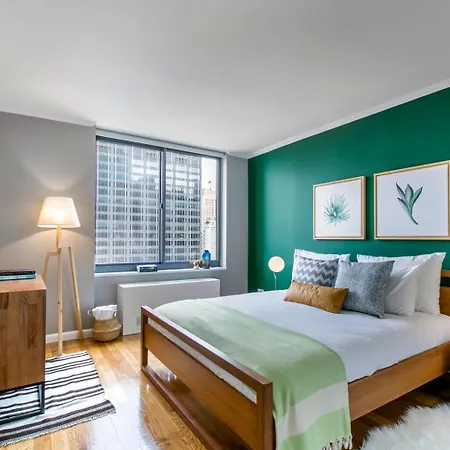 Apartment Airy Theater District 1br W Gym Doorman Nyc-70 New York