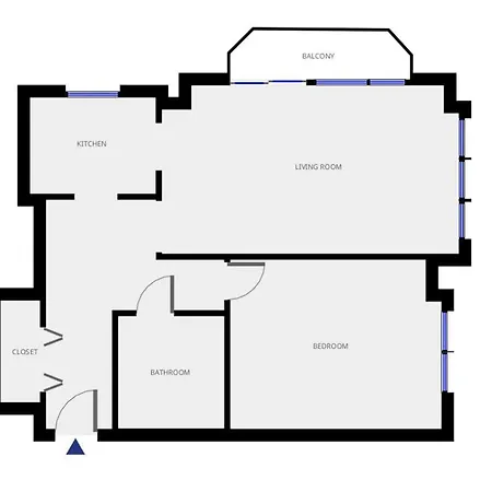 Apartment Airy Theater District 1br W Gym Doorman Nyc-70 New York