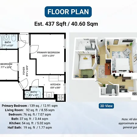 2br In Times Square Near Restaurants *