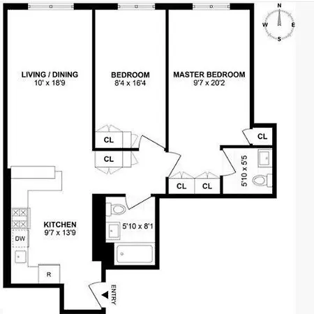 Stylish 2-bedroom Near Park - Laundry - Elevator * New York