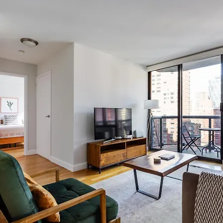 Apartment Blueground Midtown West Gym Ac Nr Times Sq Nyc-1741 *