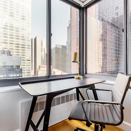 Blueground Midtown West Gym Ac Nr Times Sq Nyc-1741 Apartment *