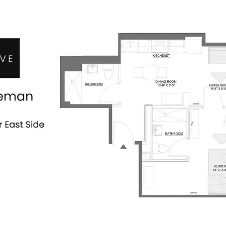 Holiday home Freeman 203 By Rove Travel -1br With Shared Amenities