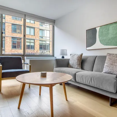 Chelsea 1br W Doorman Wd Nr West Village Nyc-1385 *