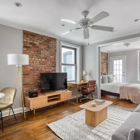 West Village 1br W Wd Balcony Prime Location Nyc-1073 New York