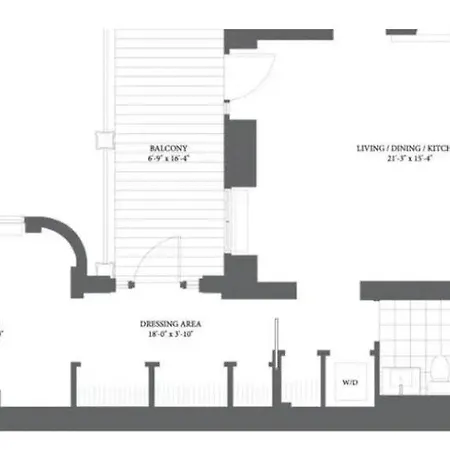 Apartment Noho Luxury Building 1br With Living With Pool And First Floor