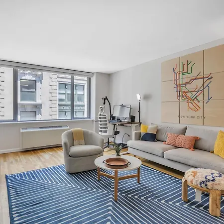 Apartment Chelsea 1 Bedroom W Work Setup By Anyplace - 11434