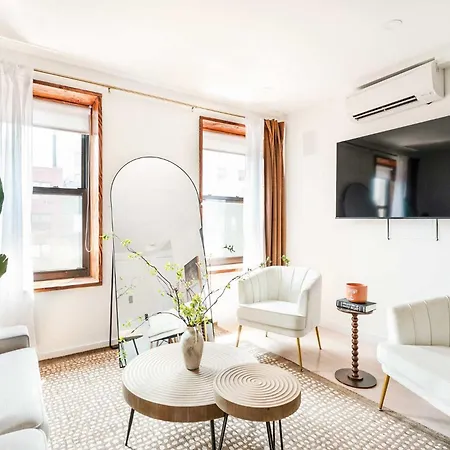 319-3a Xl New Modern 1br Union Square Wd In Unit * New York