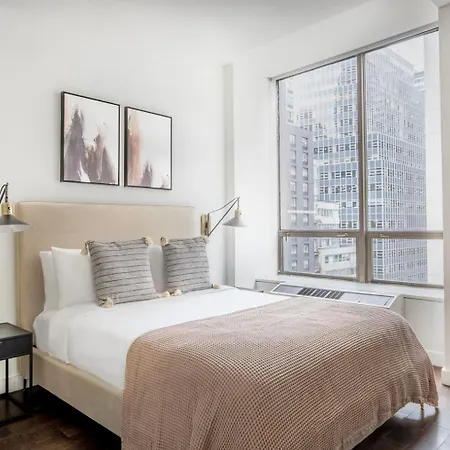 Sleek Modern Fidi 1br In Luxury Building Nyc-206 Apartment *
