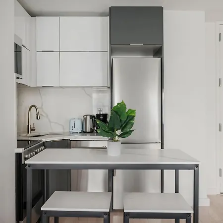 317-4b Brand New Modern 1br Union Square Wd In Unit Apartment New York