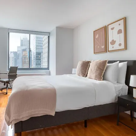 Apartment Midtown 2Br W Gym Doorman Nr Theater District Nyc-1226 New York