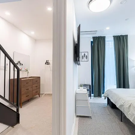 Aparthotel Spacious&renovated Duplex Brooklynbackyard&wd
