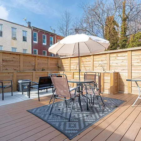 Aparthotel Spacious&renovated Duplex Brooklynbackyard&wd