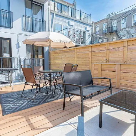 Spacious&renovated Duplex Brooklynbackyard&wd Aparthotel *
