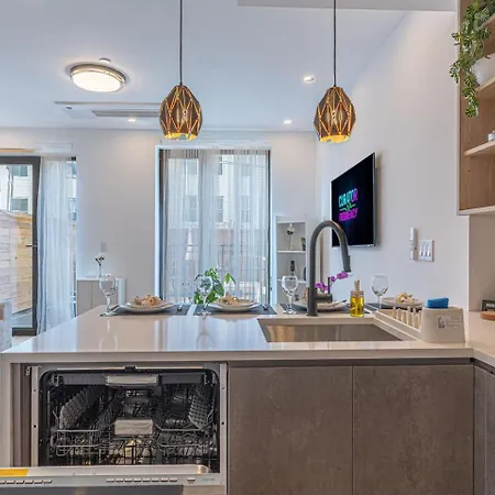 Aparthotel Spacious&renovated Duplex Brooklynbackyard&wd