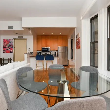 Apartment Elegant Fidi 3br - Private Elevator - Modern Luxury *