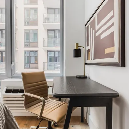 Blueground Jersey Ev Charging Nr Park Nyc-1687 Apartment New York