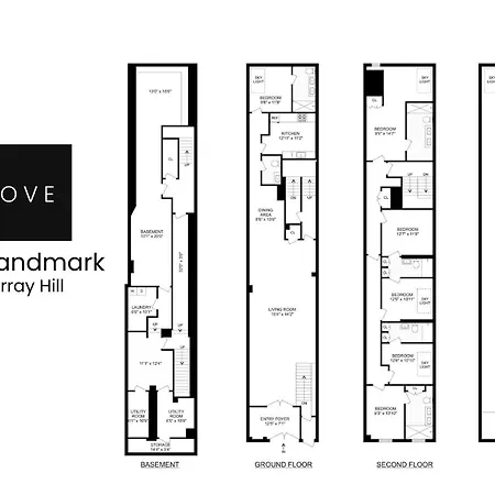 The Landmark By Rove Travel - Townhome With Roof Deck Holiday home New York