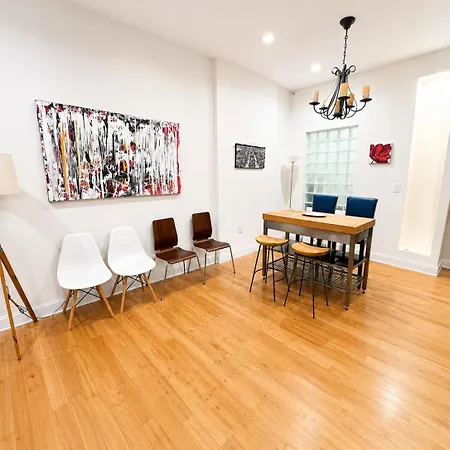 The Heights Haven, Spacious 6 Bedrooms Townhouse With Patio New York
