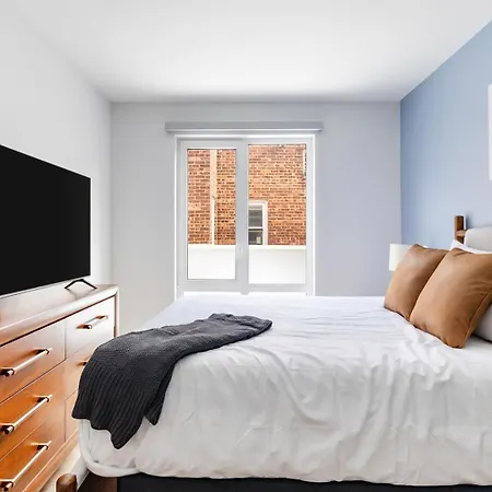 Landing Modern 2Bd Rooftop Lounge Gym Apartment