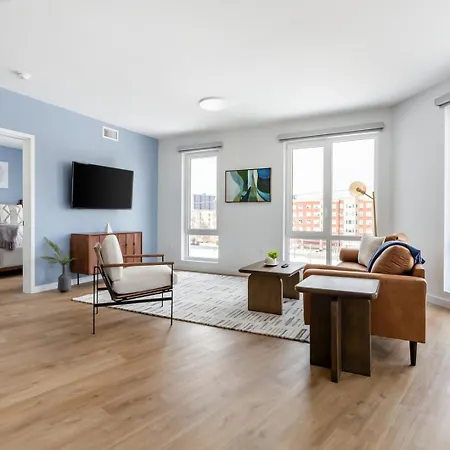 Apartment Landing Modern 2Bd Rooftop Lounge Gym *