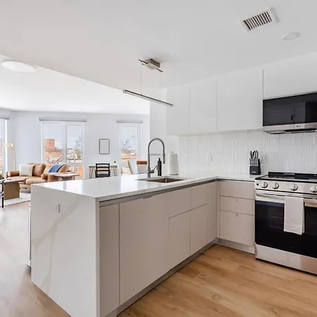 Landing Modern 2Bd Rooftop Lounge Gym * New York