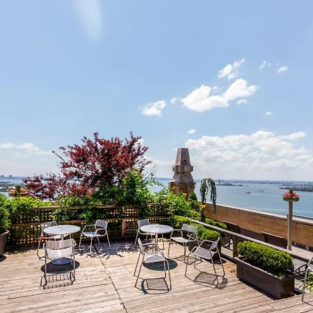 Modern Fidi 1br W Roofdeck Gym Doorman Nyc-443 * New York