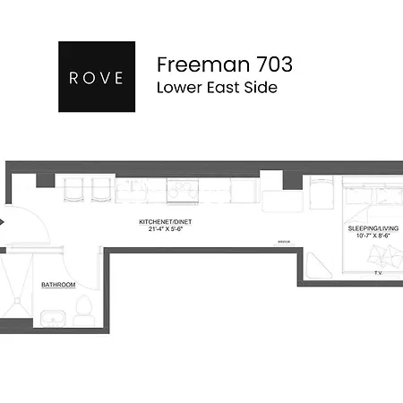 Freeman 703 By Rove Travel - With Shared Amenities