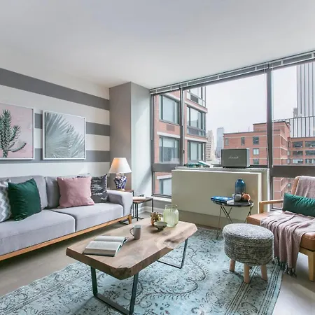 Apartment Theater District 1br W Amazing Views Gym Nyc-76