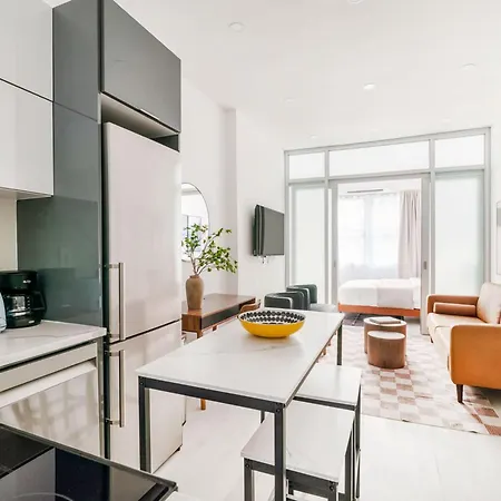 14-2b Brand New Modern 1br Union Square Wd In Unit * New York