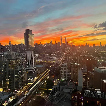 Apartment 1 Stop To Midtown Spectacular Panoramic View Luxury High Rise Corner 1 Bedroom