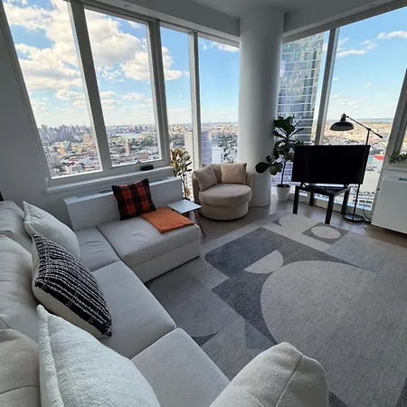 High Floor Luxury Corner 2br2ba Stunning Panoramic Views 1 Stop To Midtown Manhattan Apartment New York
