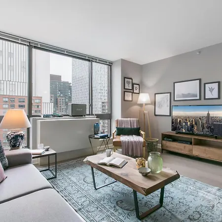 Theater District 1br W Amazing Views Gym Nyc-76 New York