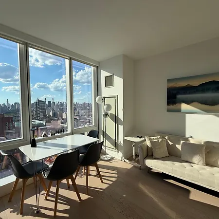 Apartment 1 Stop To Midtown Spectacular Panoramic View Luxury High Rise Corner 1 Bedroom