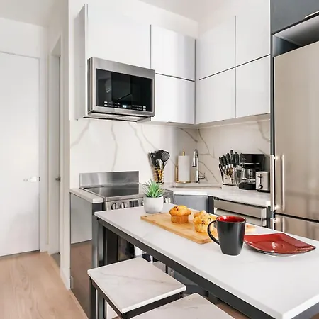 14-1b Sleek Modern 1br Union Square Wd In Unit Apartment *