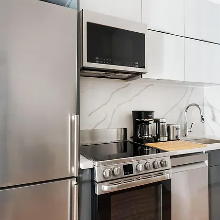 14-b Sleek Modern 1br W Outdoor Space Union Square Wd In Unit *