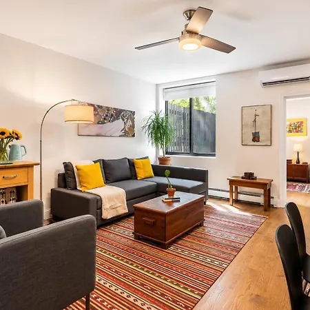 Stylish Harlem Duplex With Private Patio Near Park *