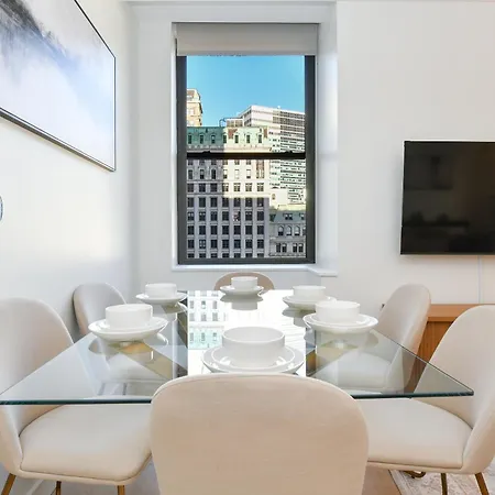 Apartment Urban Escape Bright 2br 2ba In Fidi New York