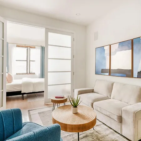 14-1b Sleek Modern 1br Union Square Wd In Unit Apartment