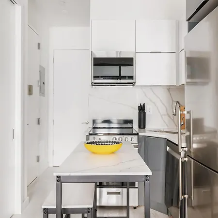 14-2b Brand New Modern 1br Union Square Wd In Unit * New York