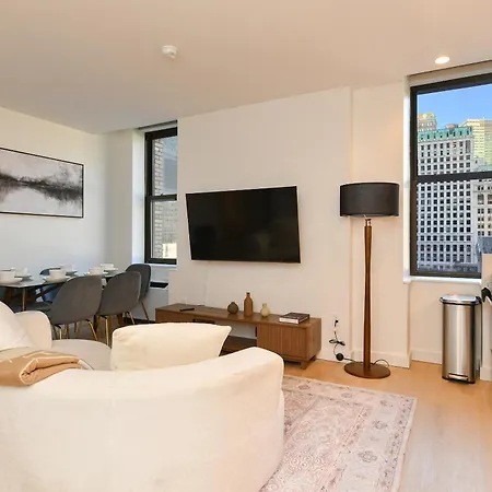 Apartment Sleek 2br Oasis In Financial District New York