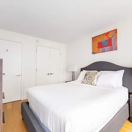 Apartment Luxury 1br With Rooftop Gym & Laundry