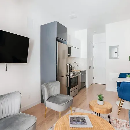 14-b Sleek Modern 1br W Outdoor Space Union Square Wd In Unit * New York