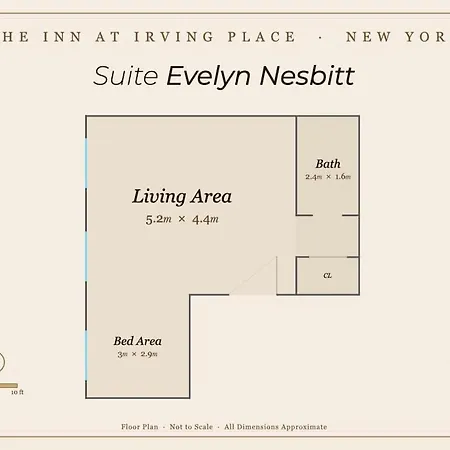 Evelyn Nesbitt The At Irving Place Apartment *