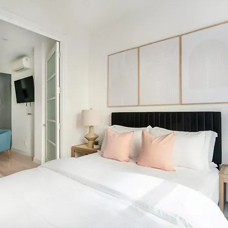 14-1b Sleek Modern 1br Union Square Wd In Unit Apartment *
