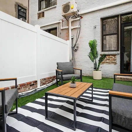 14-b Sleek Modern 1br W Outdoor Space Union Square Wd In Unit Apartment *