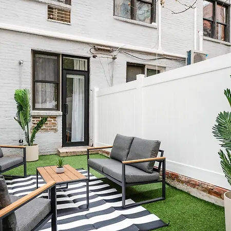 14-b Sleek Modern 1br W Outdoor Space Union Square Wd In Unit *
