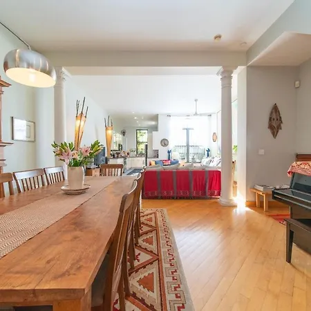 Lovely Brownstone In W Harlem 4 Bdr 3 Bath Deck Garden * New York