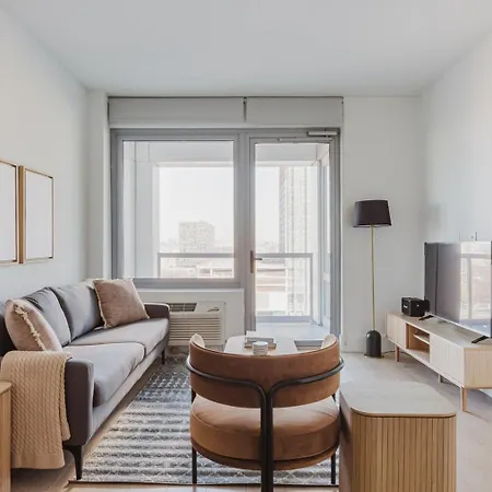 Apartment Blueground Jersey Ev Charging Nr Park Nyc-1688 *